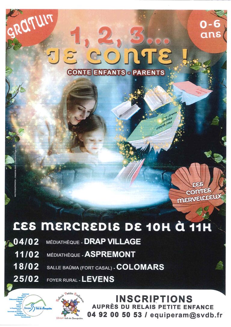 affiche 1-2-3 je conte