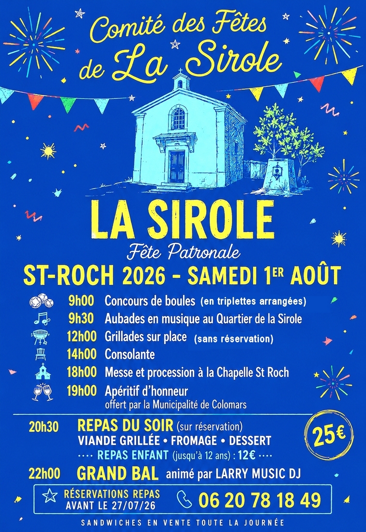 Affiche Festin La Sirole 2026